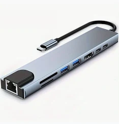USB Type C Multifunction Dock Station 8 in 1