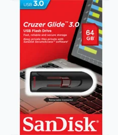 64GB Sandisk Cruzer Glide USB Flash 3.0