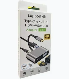 Type C to HDMI 4 in 1
