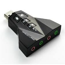 USB SoundCard Double Adapter