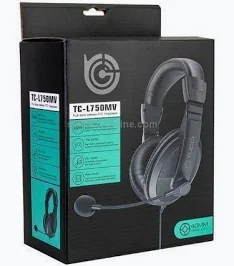 Wired Black Headset TC-L750MV