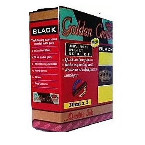 Golden Crown Ink Black